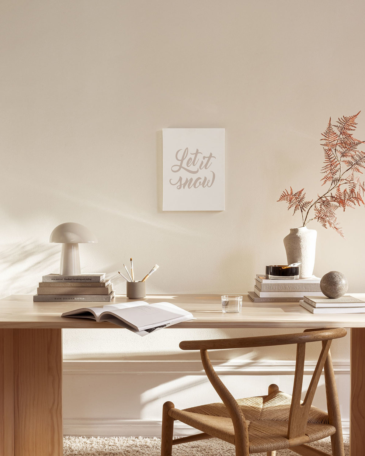 Let it Snow Canvas print