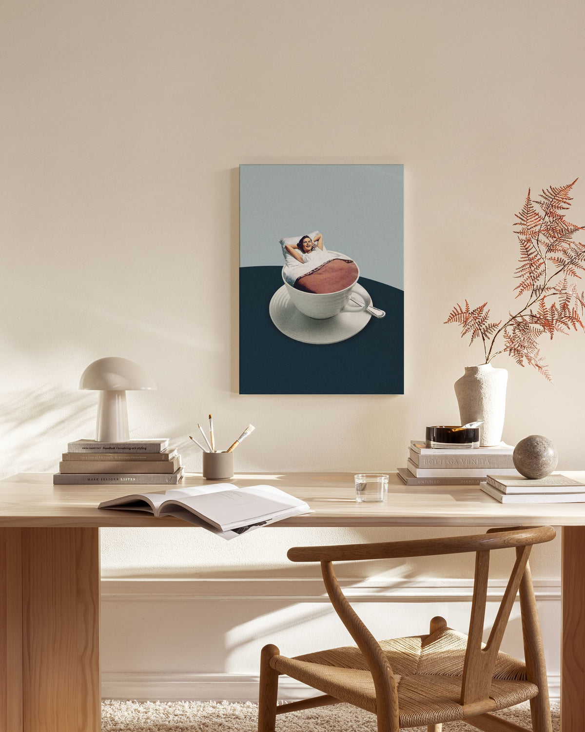Maarten Leon - Morning Rituals Canvas print
