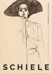 Egon Schiele - Portrait of a Woman Print
