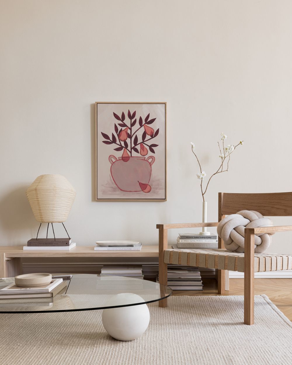 Pear Plant Canvas print