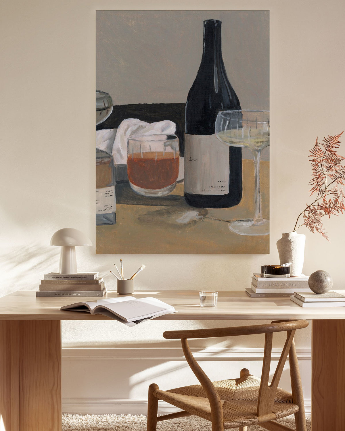 Lauren Bencivengo - Tablescape Canvas print