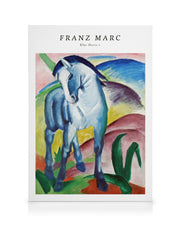 Franz Marc - Blue Horse 1 Canvas print