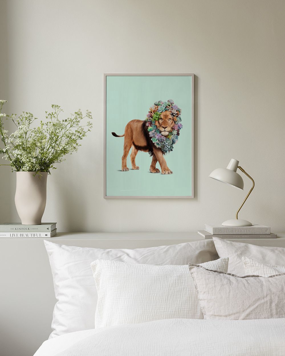 Jonas Loose - Succulent Lion Print