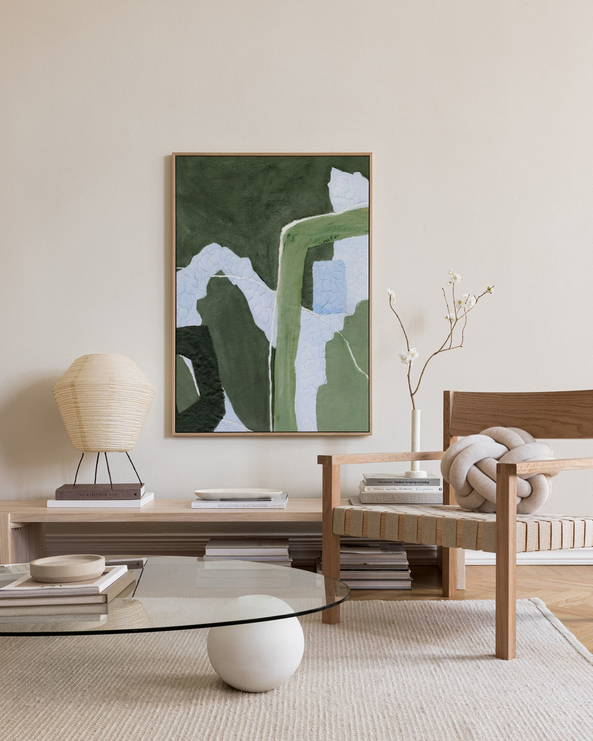 Muted Motion Canvas print
