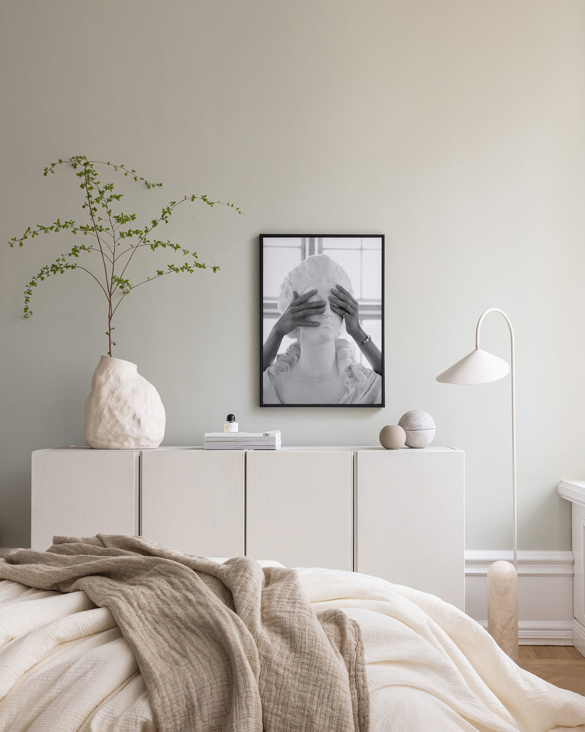 Sensitive Touch Canvas print