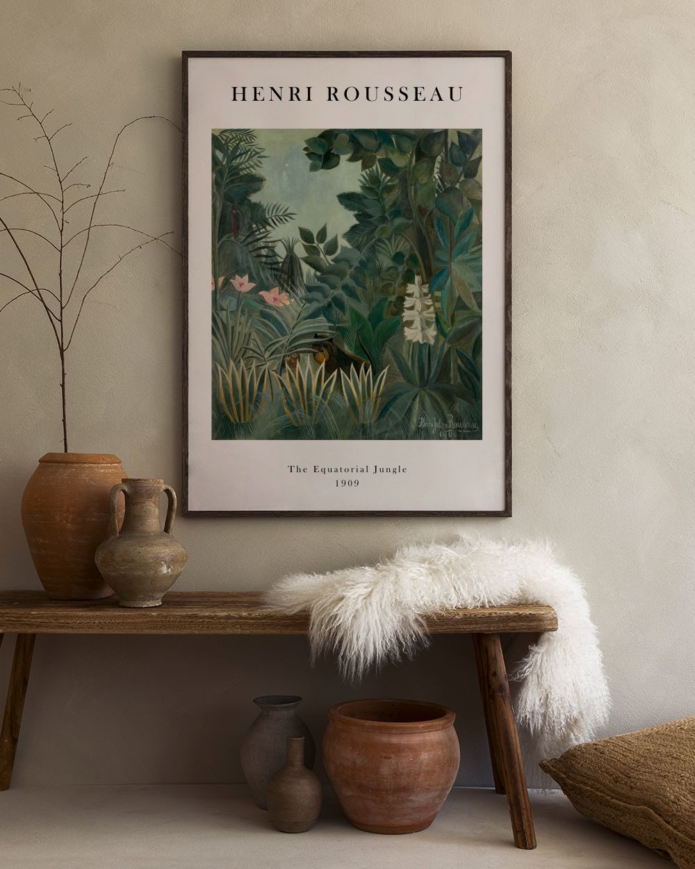 Rousseau - The Equatorial Jungle Print