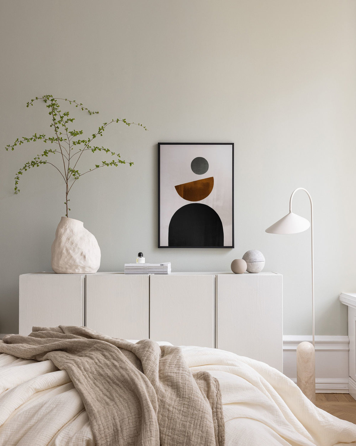 Weimar Shapes No1 Canvas print