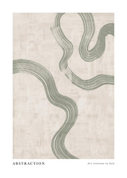 Green Abstraction No2 Print