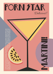 We made something nice - The Porn Star Martini Print