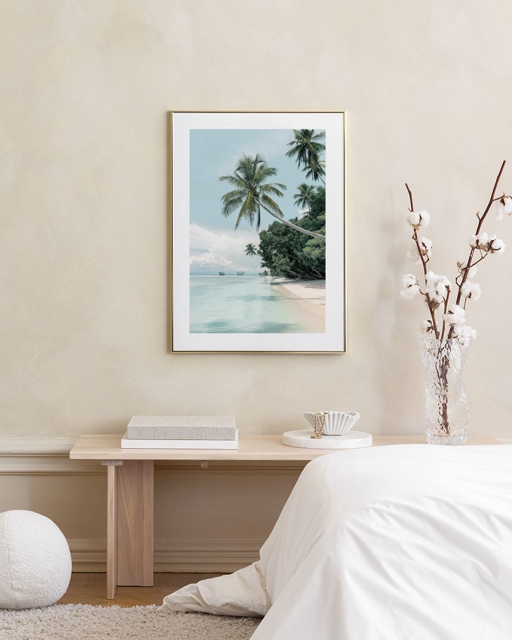 Tropical Sand Beach Print