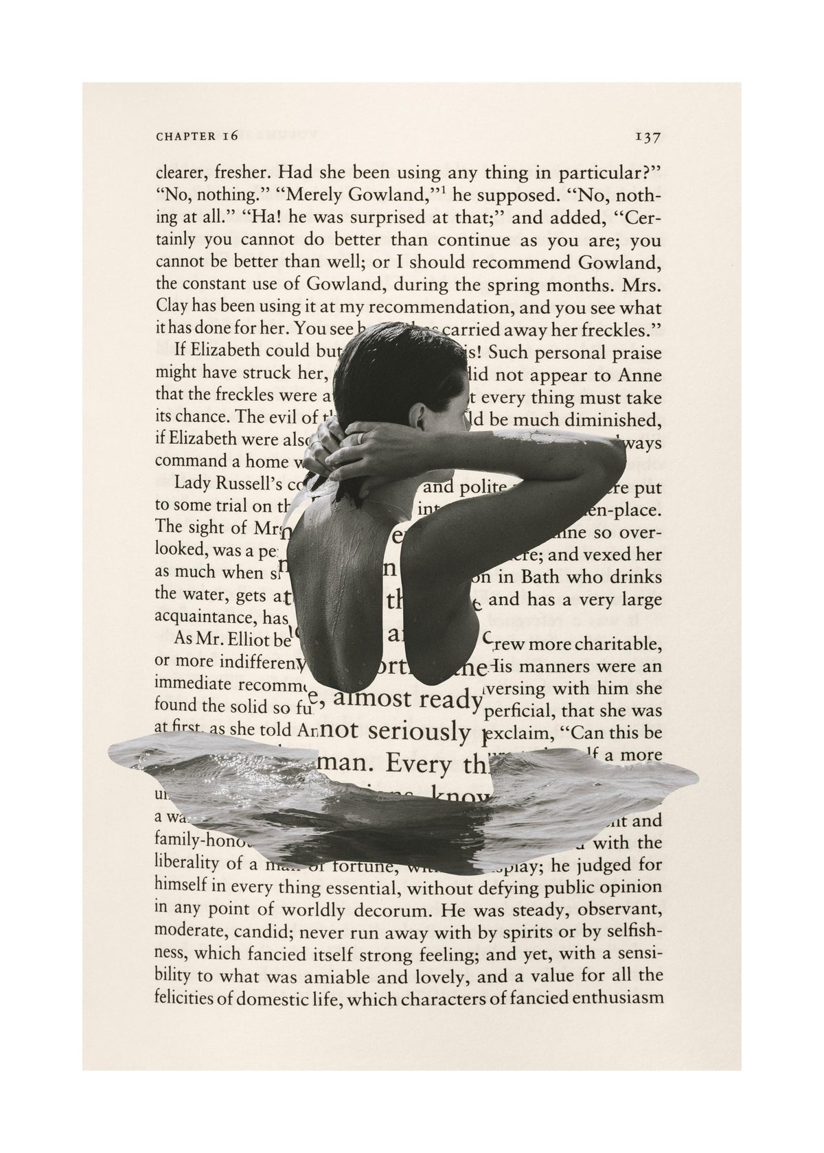 Dip Into a Book Print