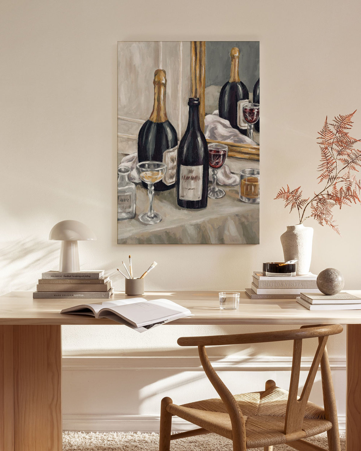 Midnight in Provence Canvas print