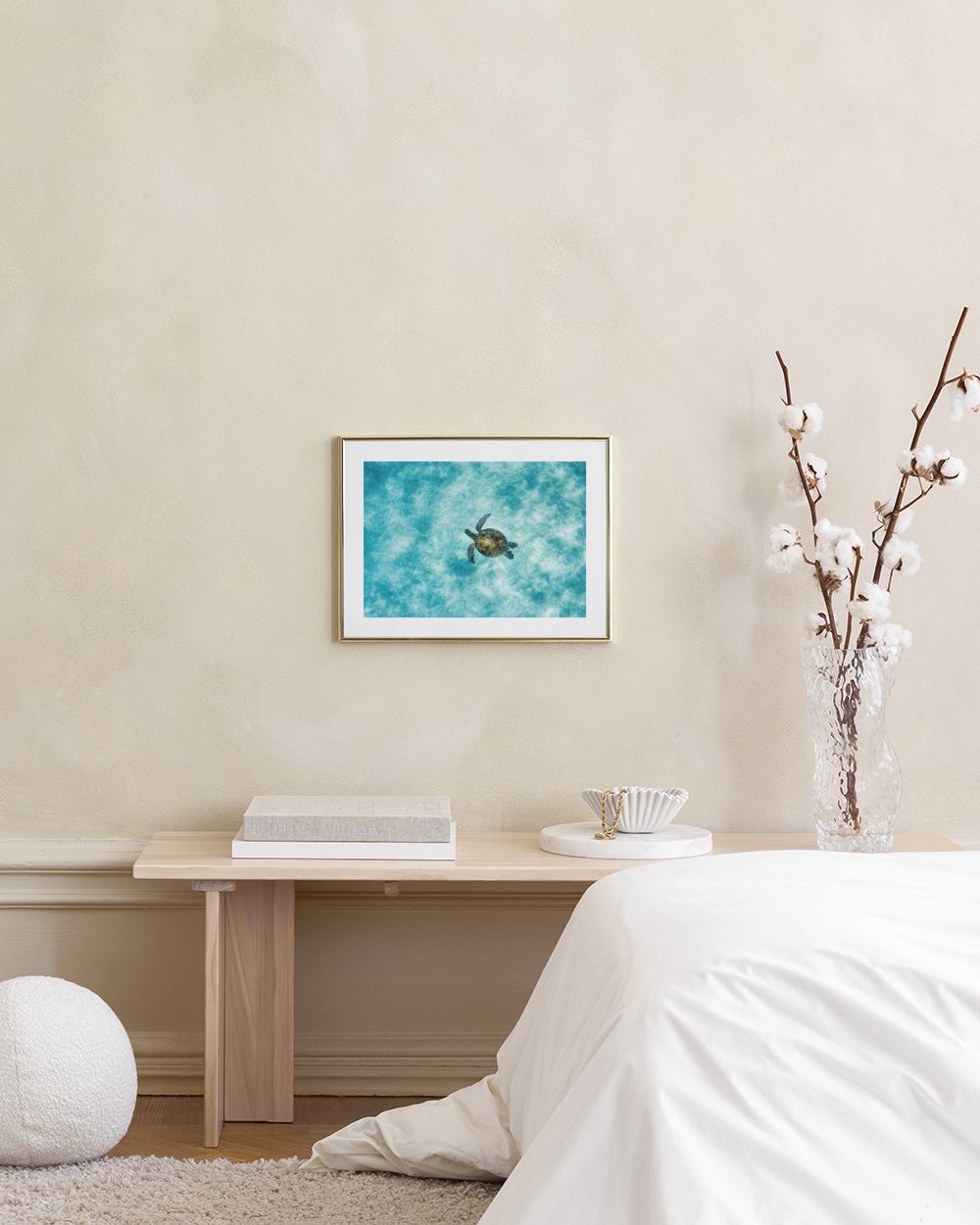 Green Sea Turtle Print