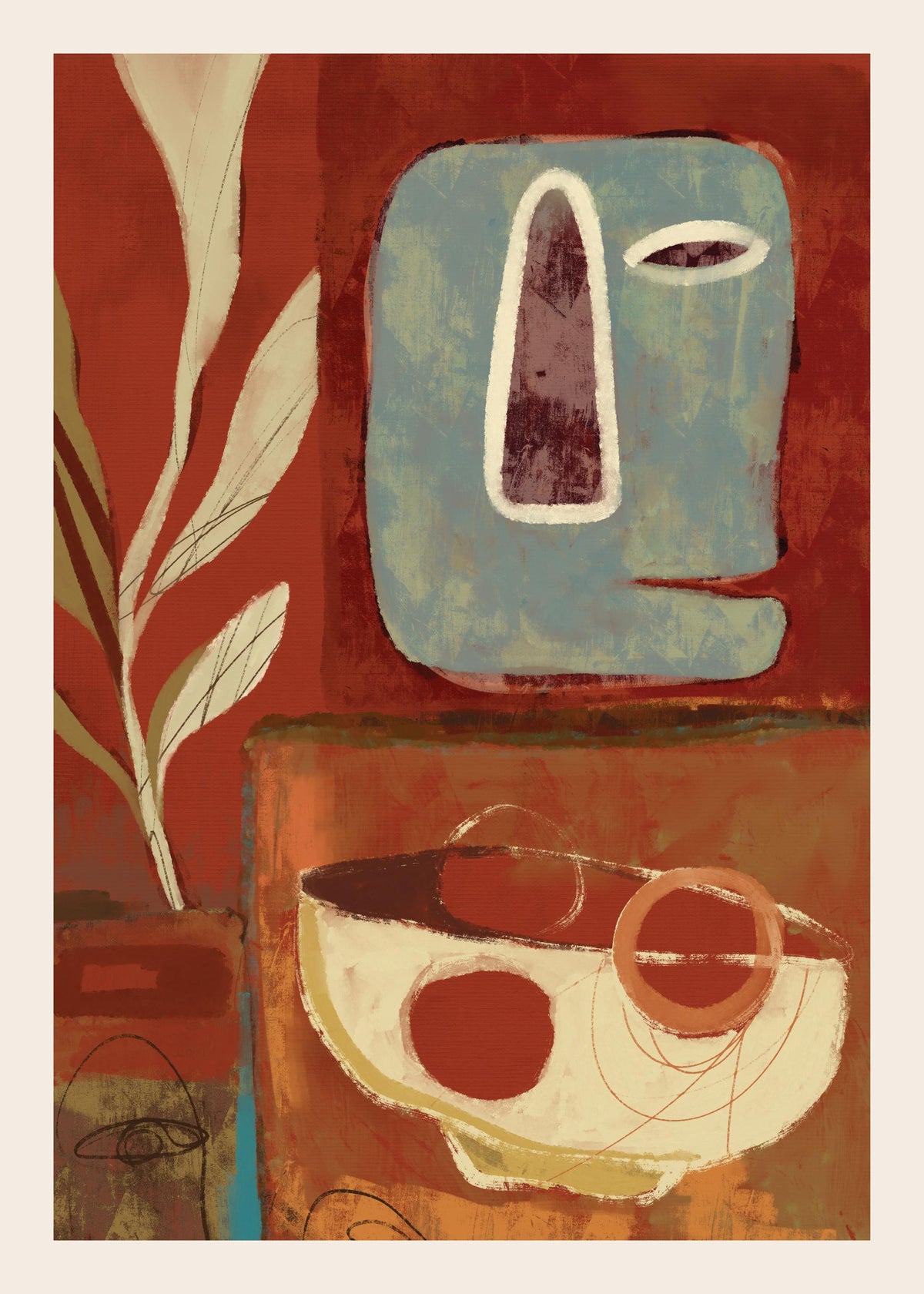 Abstract Objects Print