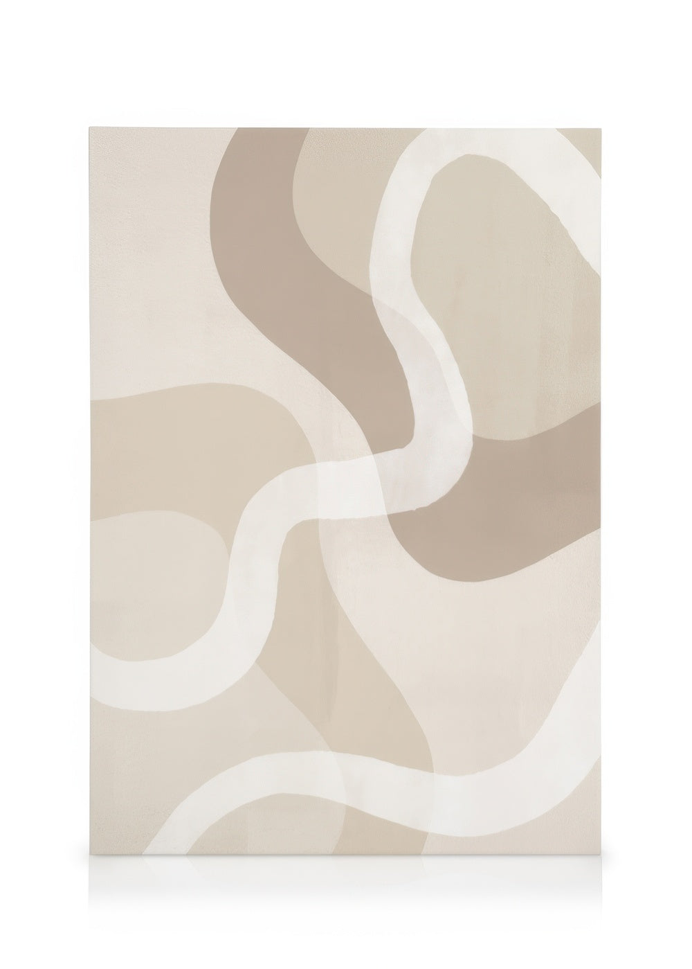 Beige Abstract No2 Canvas print