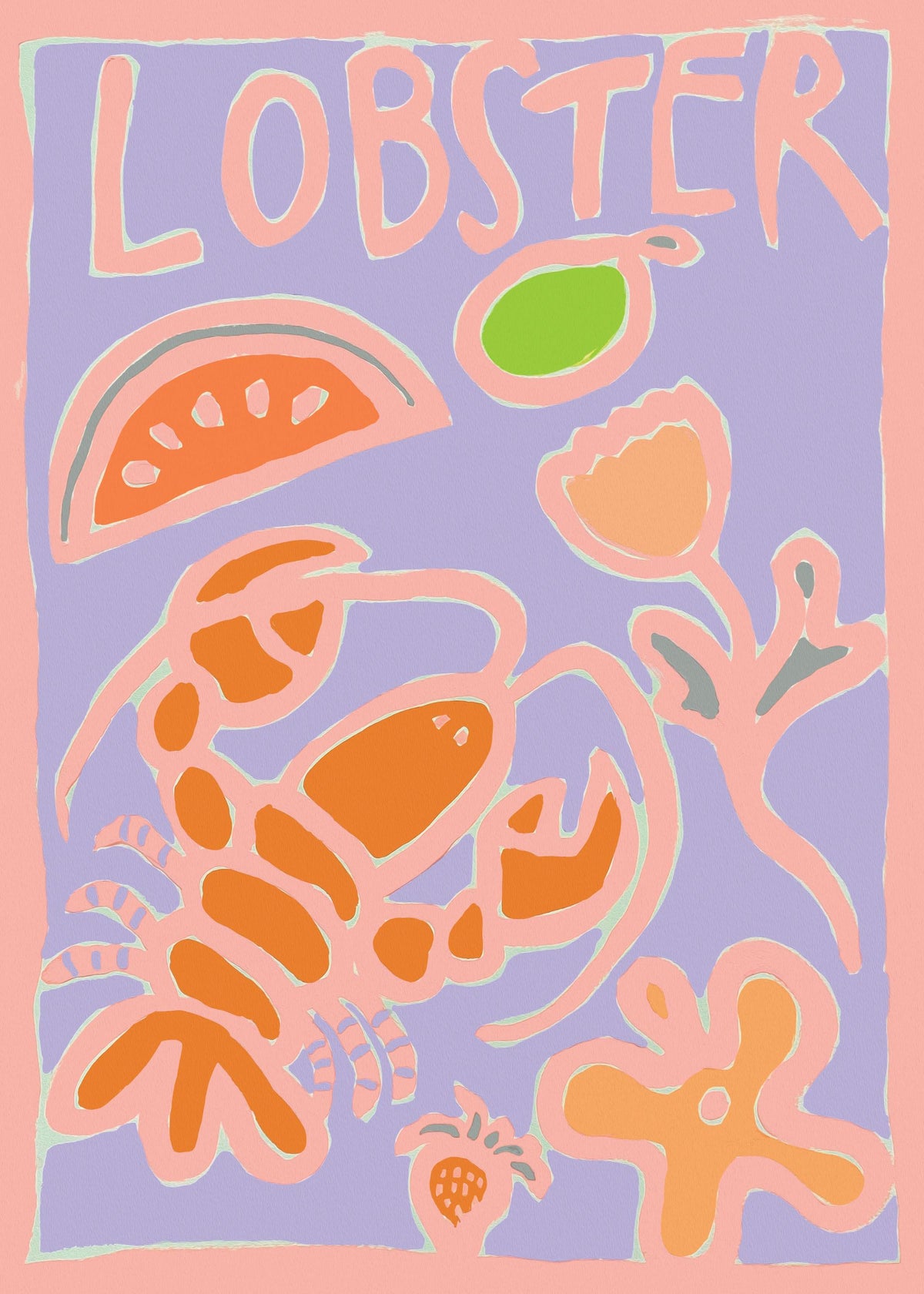 Britty Flynn - Lobster Print