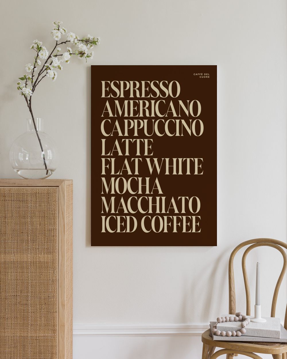 Caffè del Coure Canvas print
