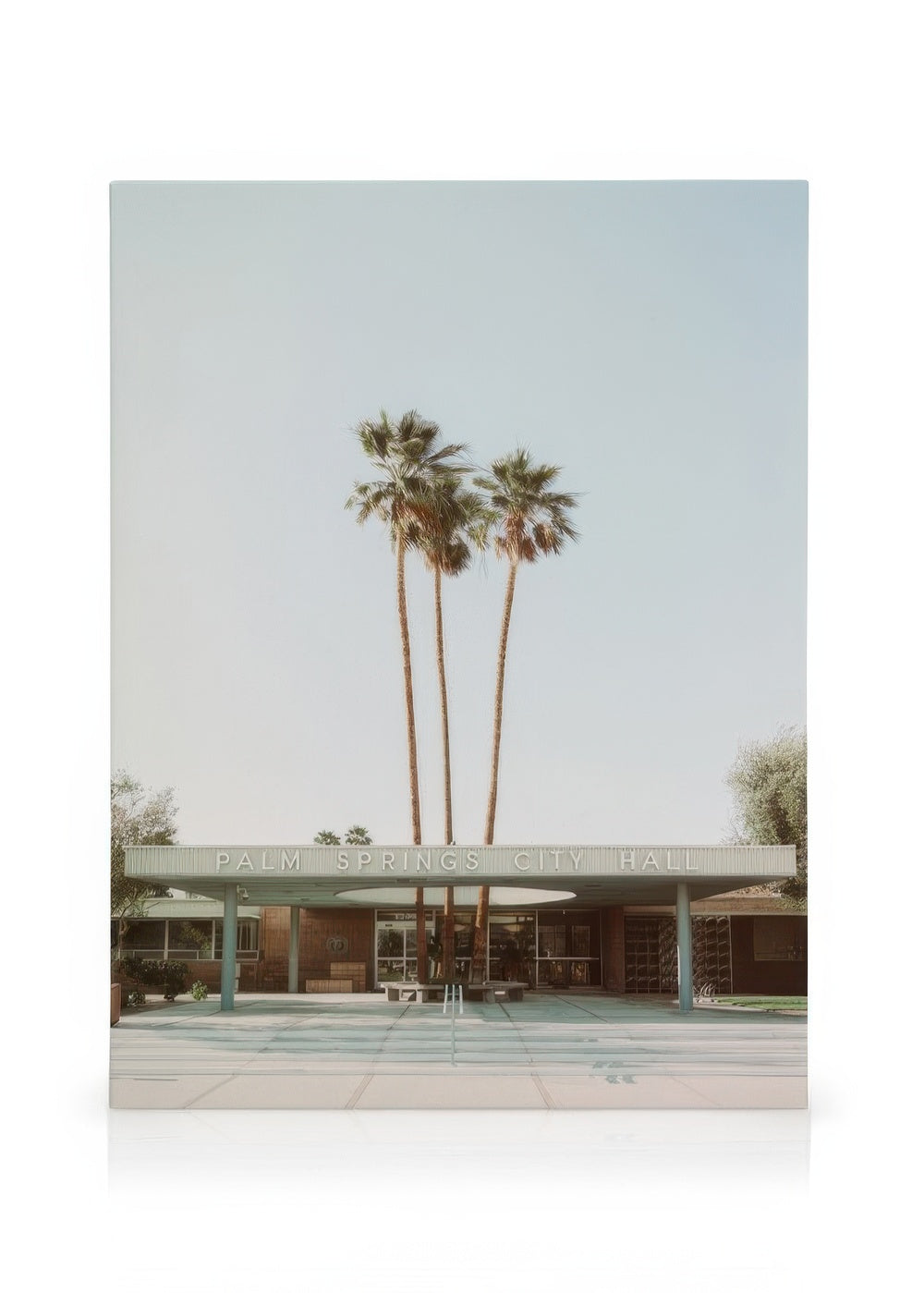 Palm Springs City Hall Canvas print