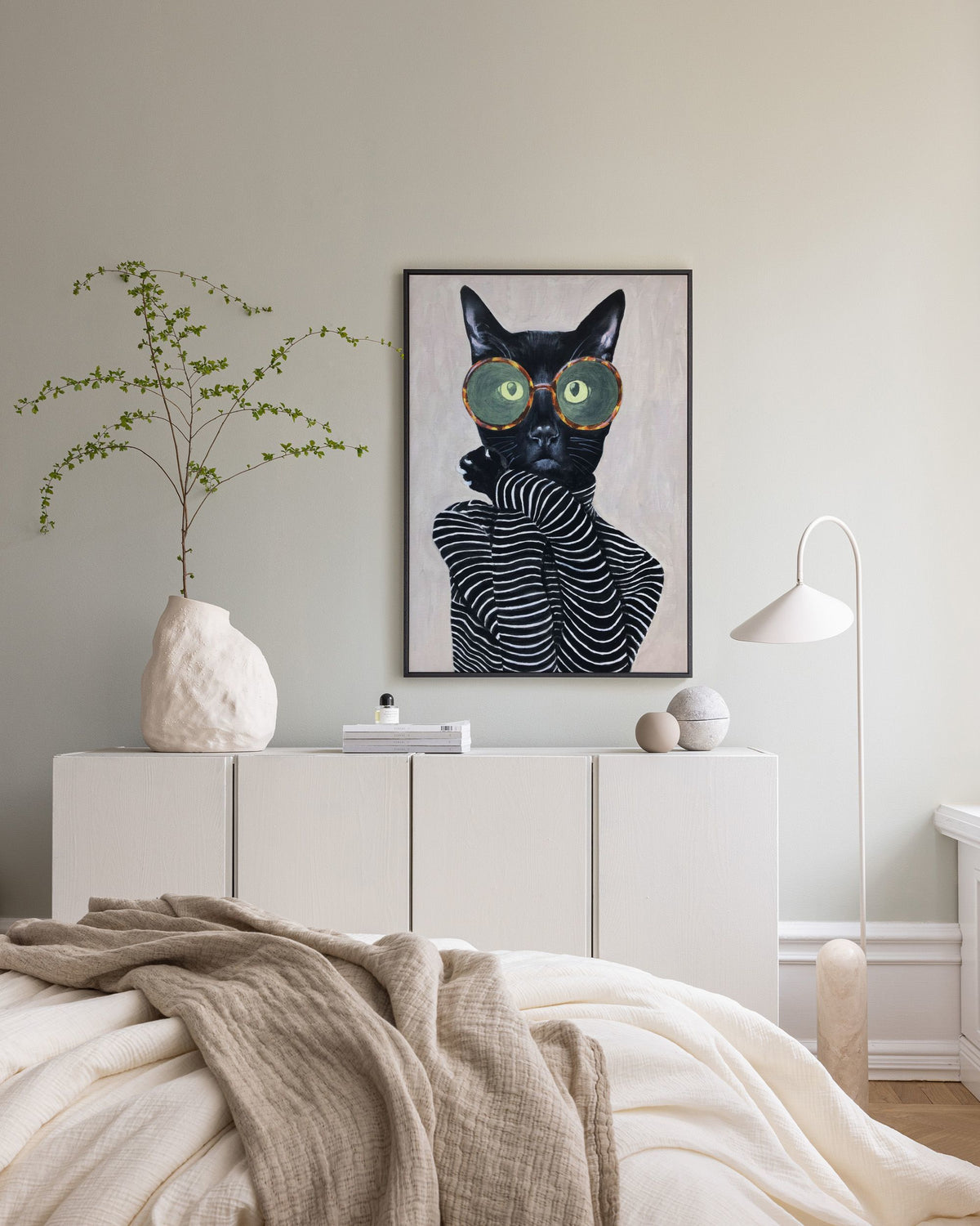 Coco De Paris - Fashion Cat Canvas print