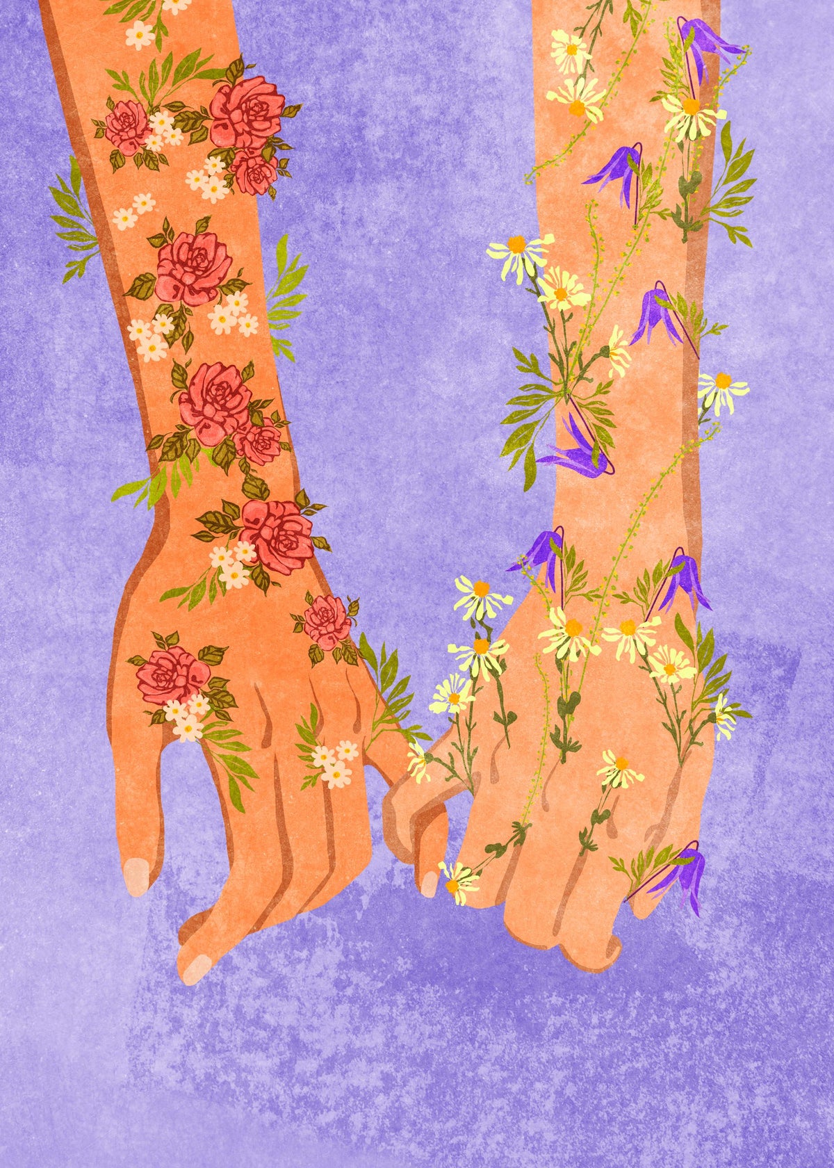 Raissa Oltmanns - Holding Hands Print