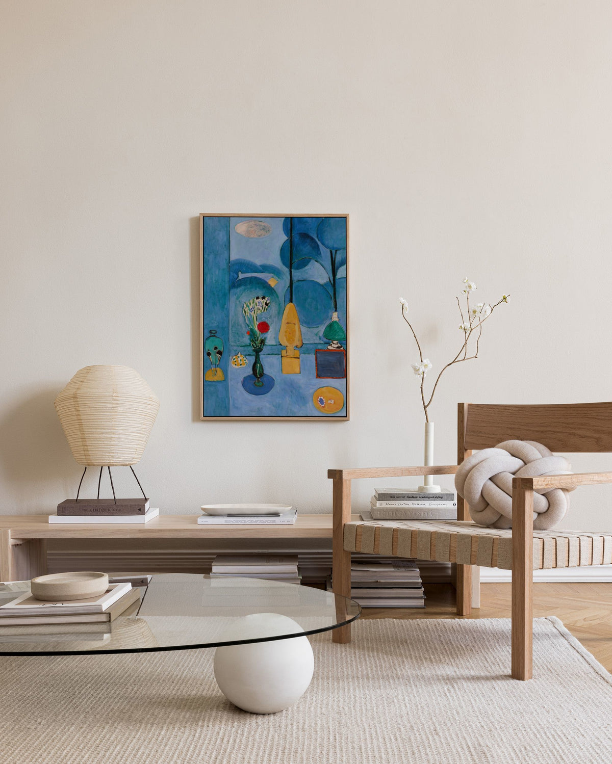 Matisse - The Blue Window Canvas print