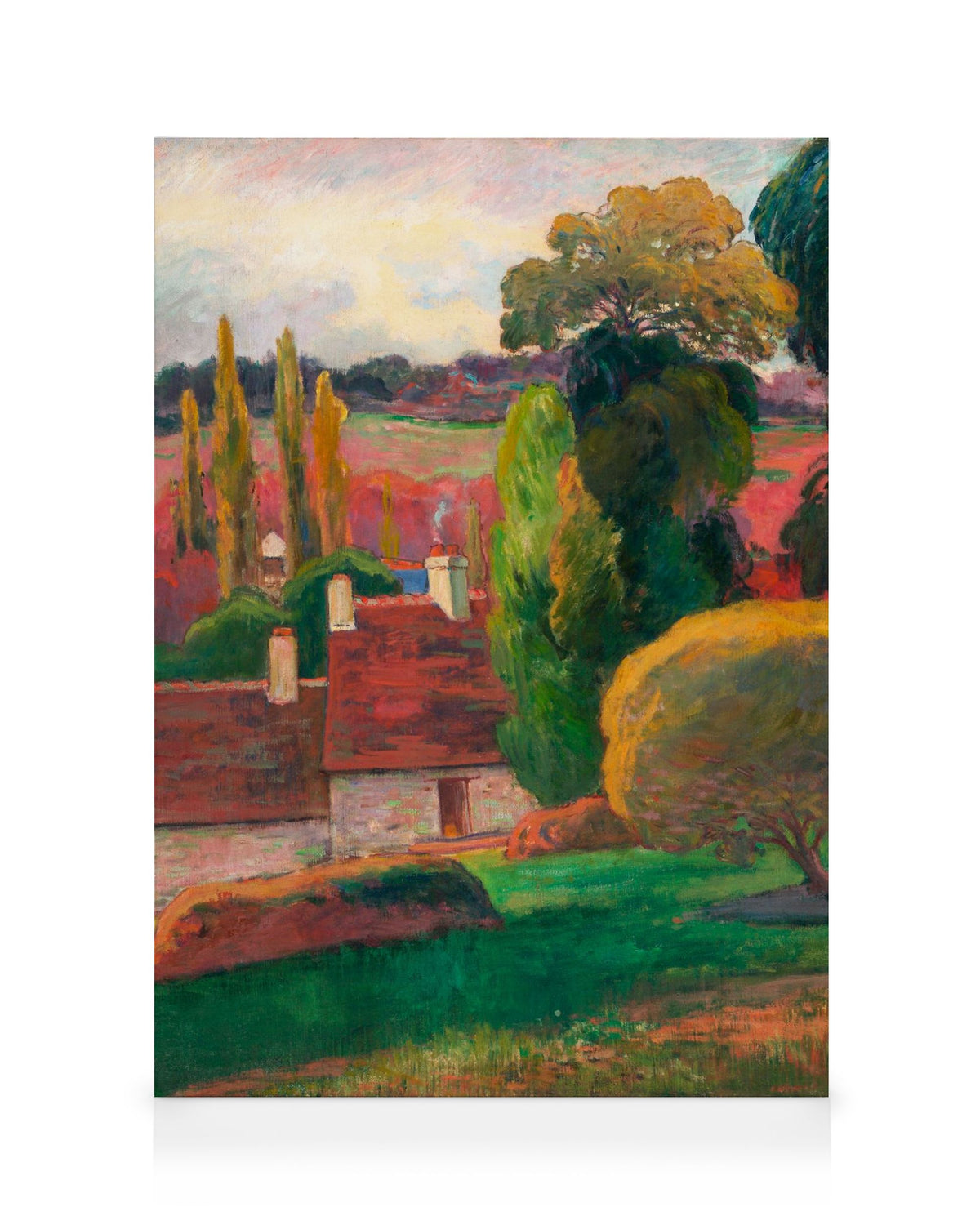 Paul Gauguin - A Farm in Brittany Canvas print