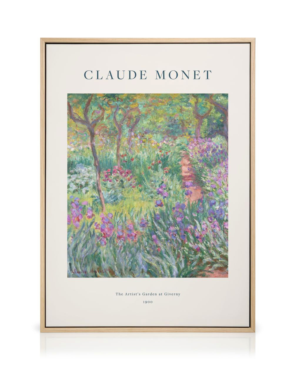 Monet - The Artist's Garden at Giverny Canvas print