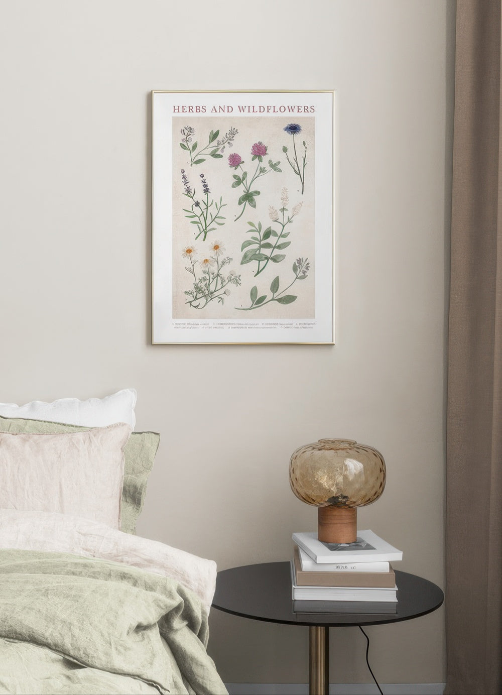 Herbs and Wildflowers Print