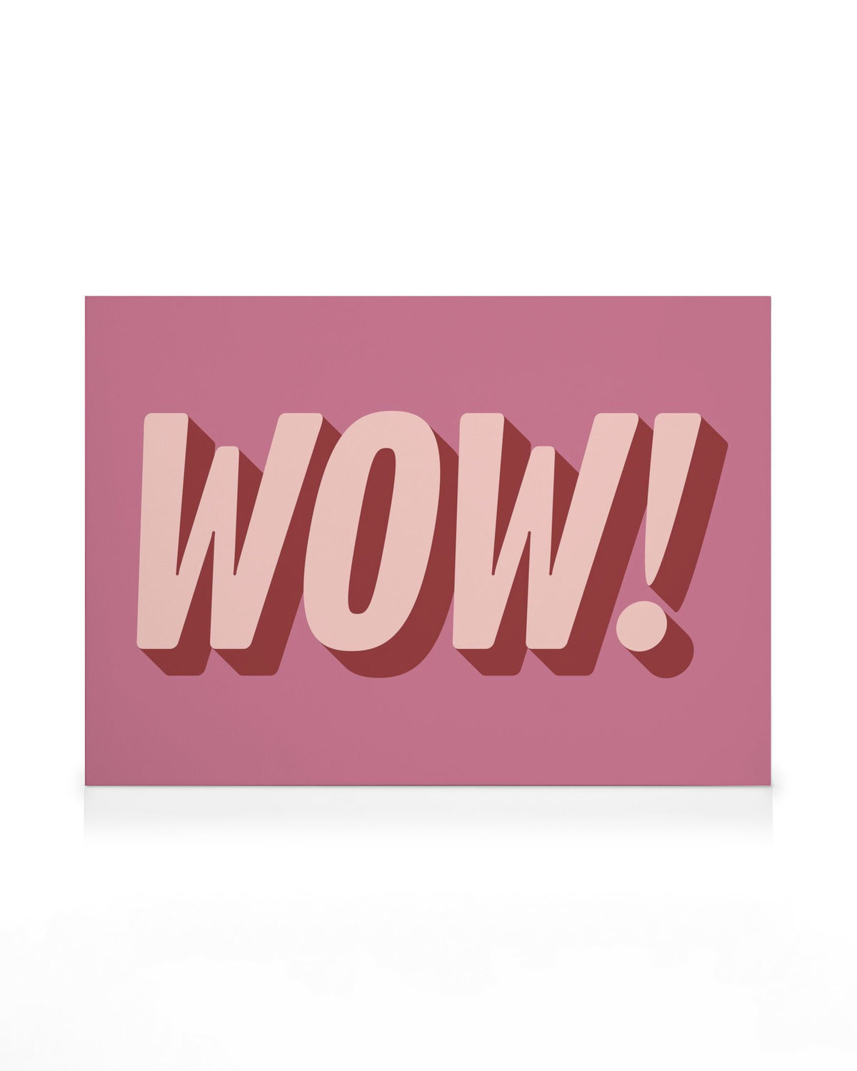 Wow Canvas print