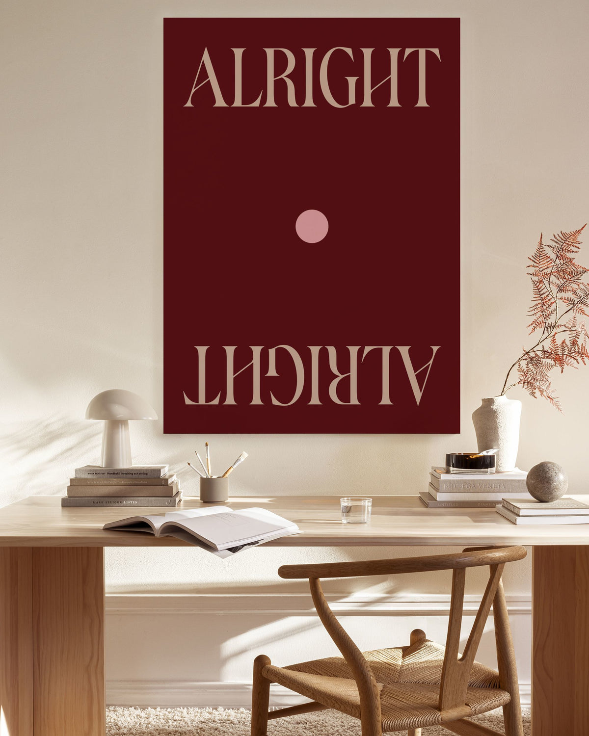 Alright Canvas print