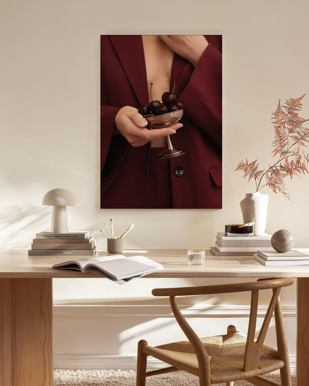 Ma Cherry Canvas print