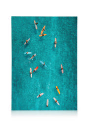 Surfers from Above Canvas print