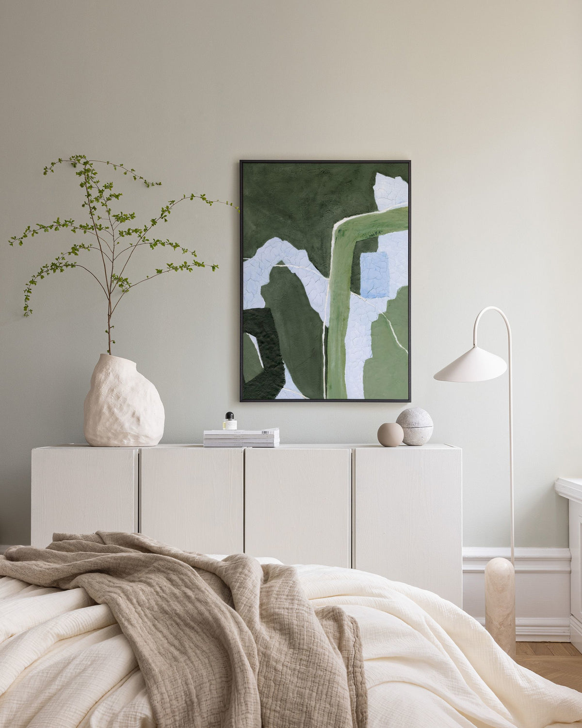 Muted Motion Canvas print