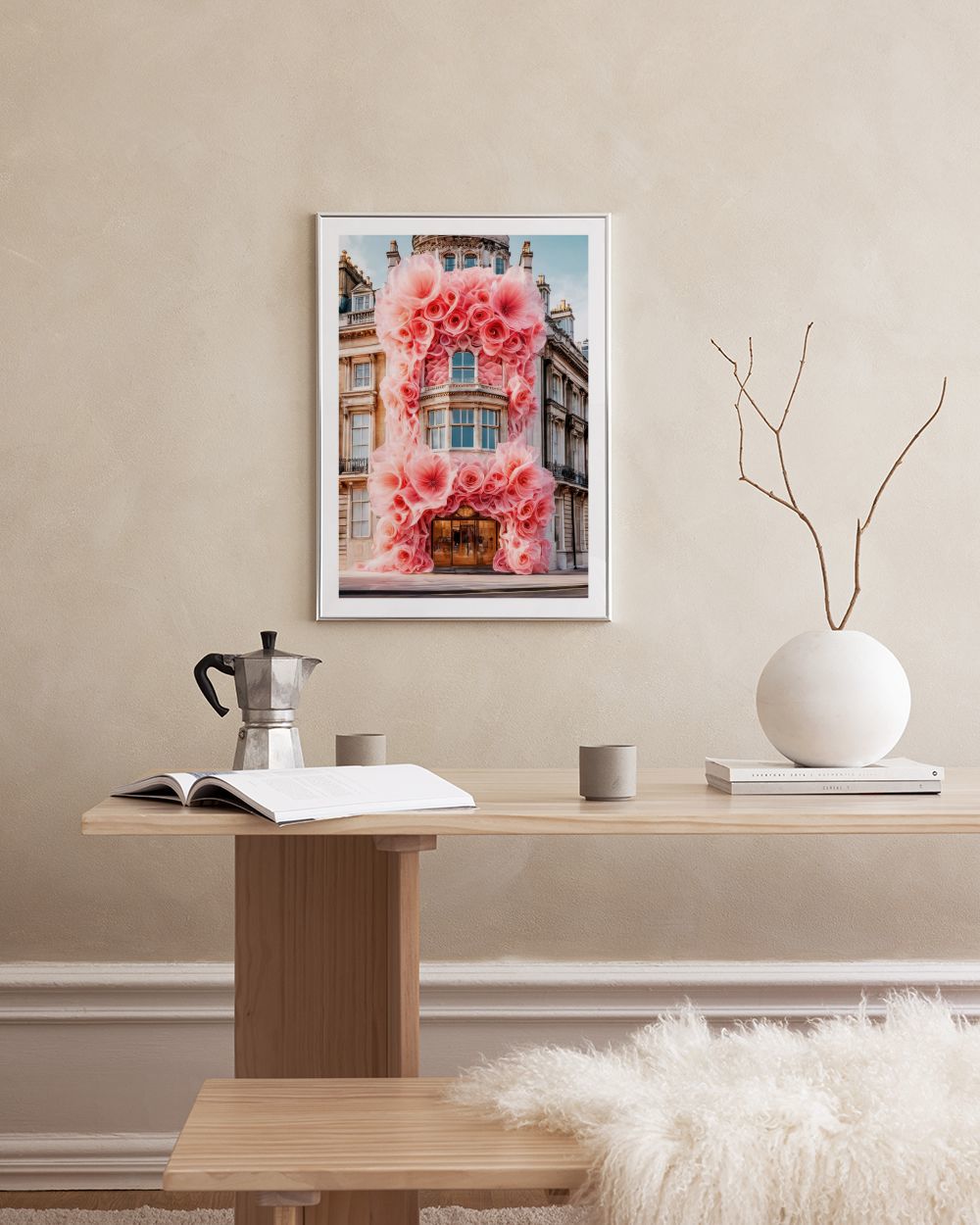 Rose Facade Print