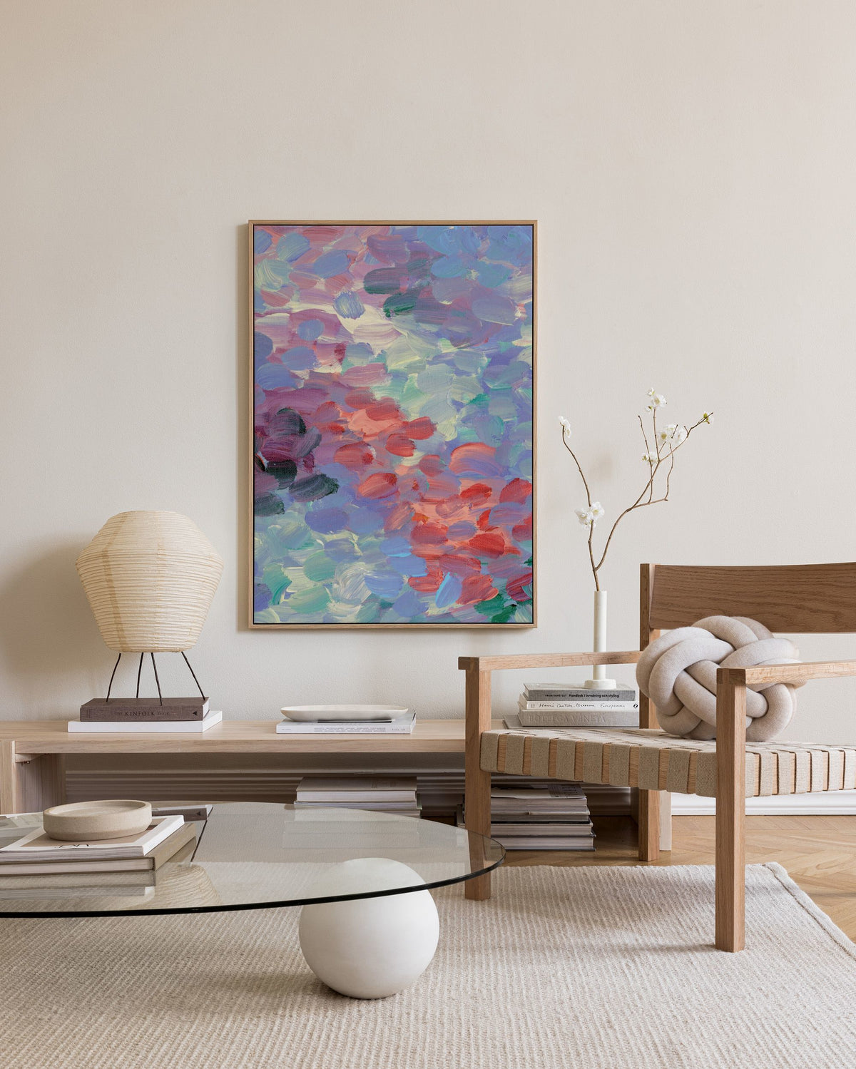 Chromatic Reverie No1 Canvas print