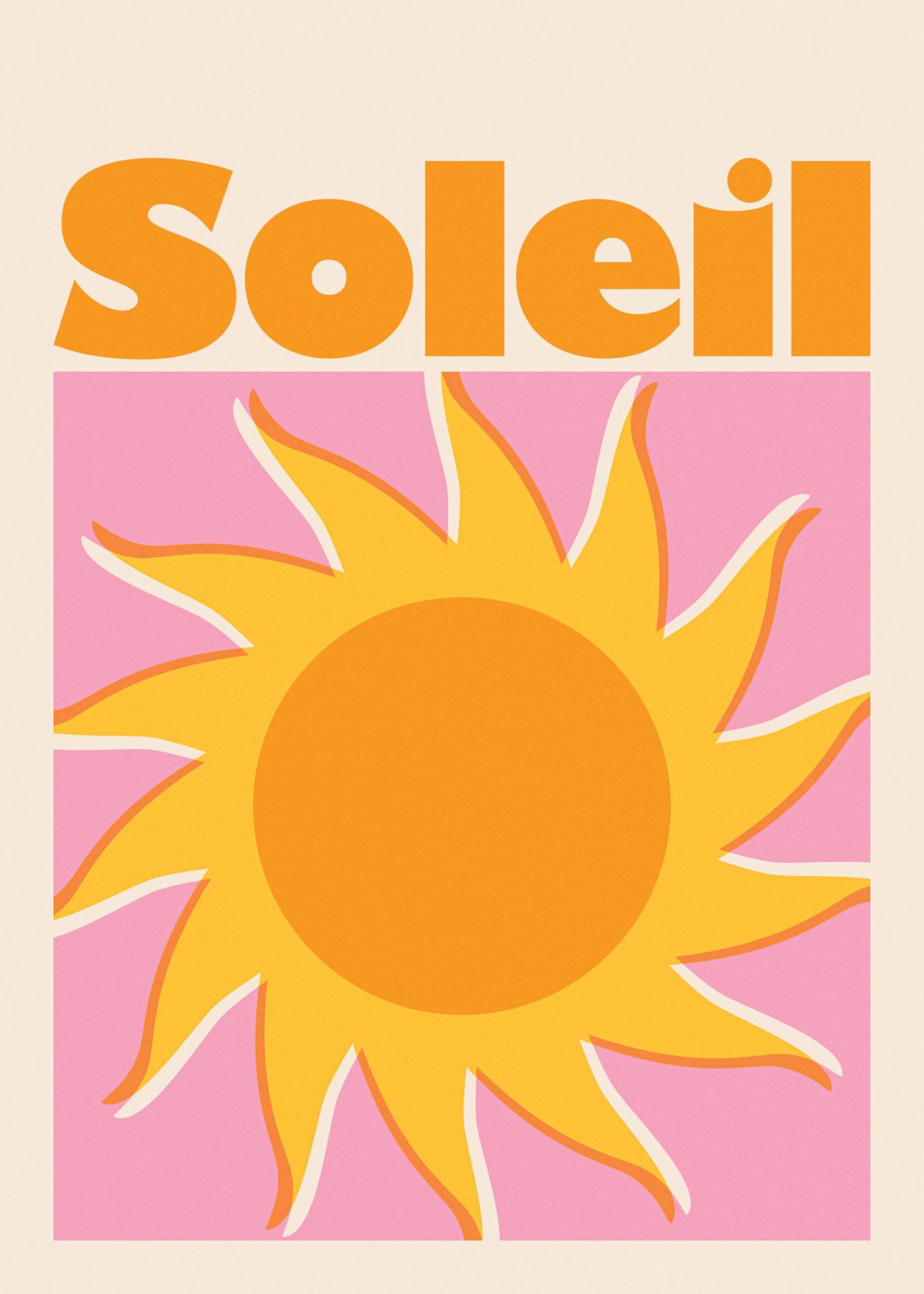 Soleil Print