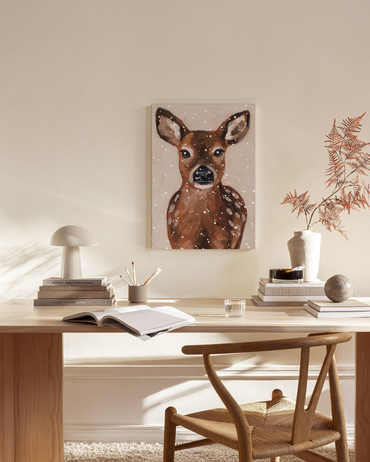 North Fawn Canvas print