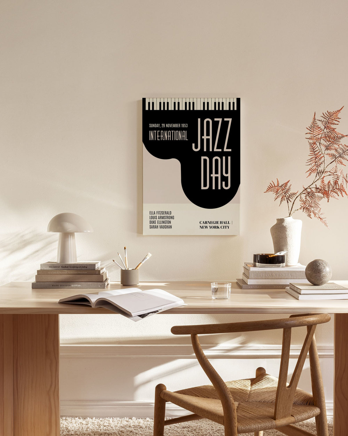 Boris Draschoff  Kubistika - Jazzy Days No2 Canvas print