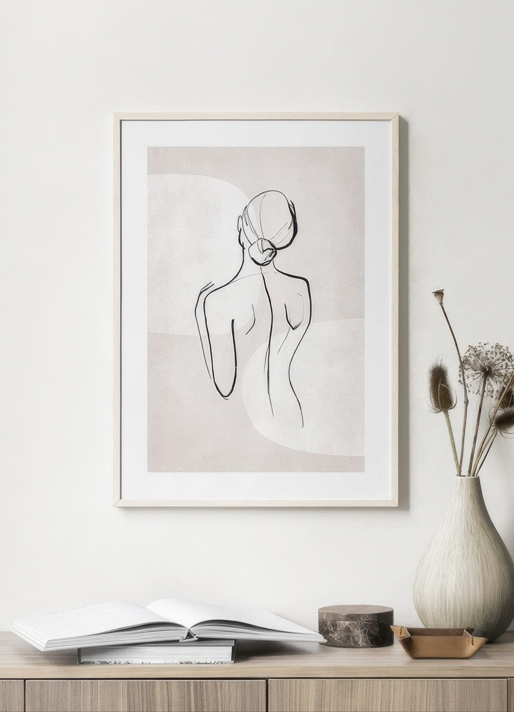 Female Sketch Forms No1 Print