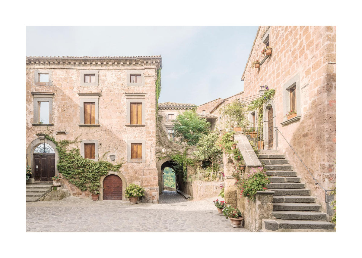 Italian Building Print