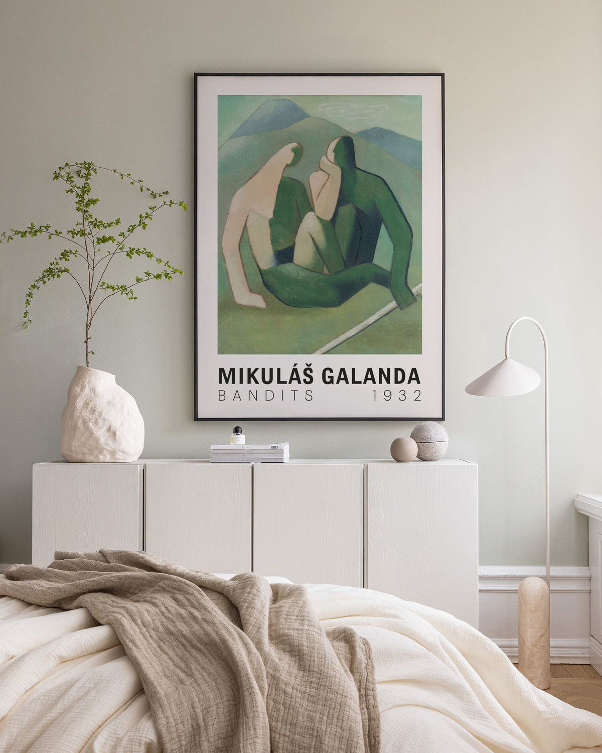 Mikuláš Galanda - Bandits Canvas print