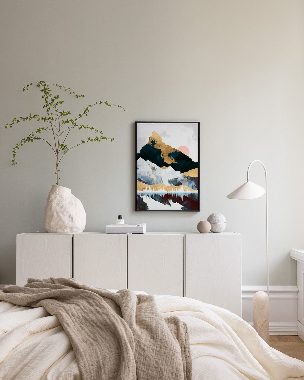 SpaceFrog Designs - Winters Day Canvas print