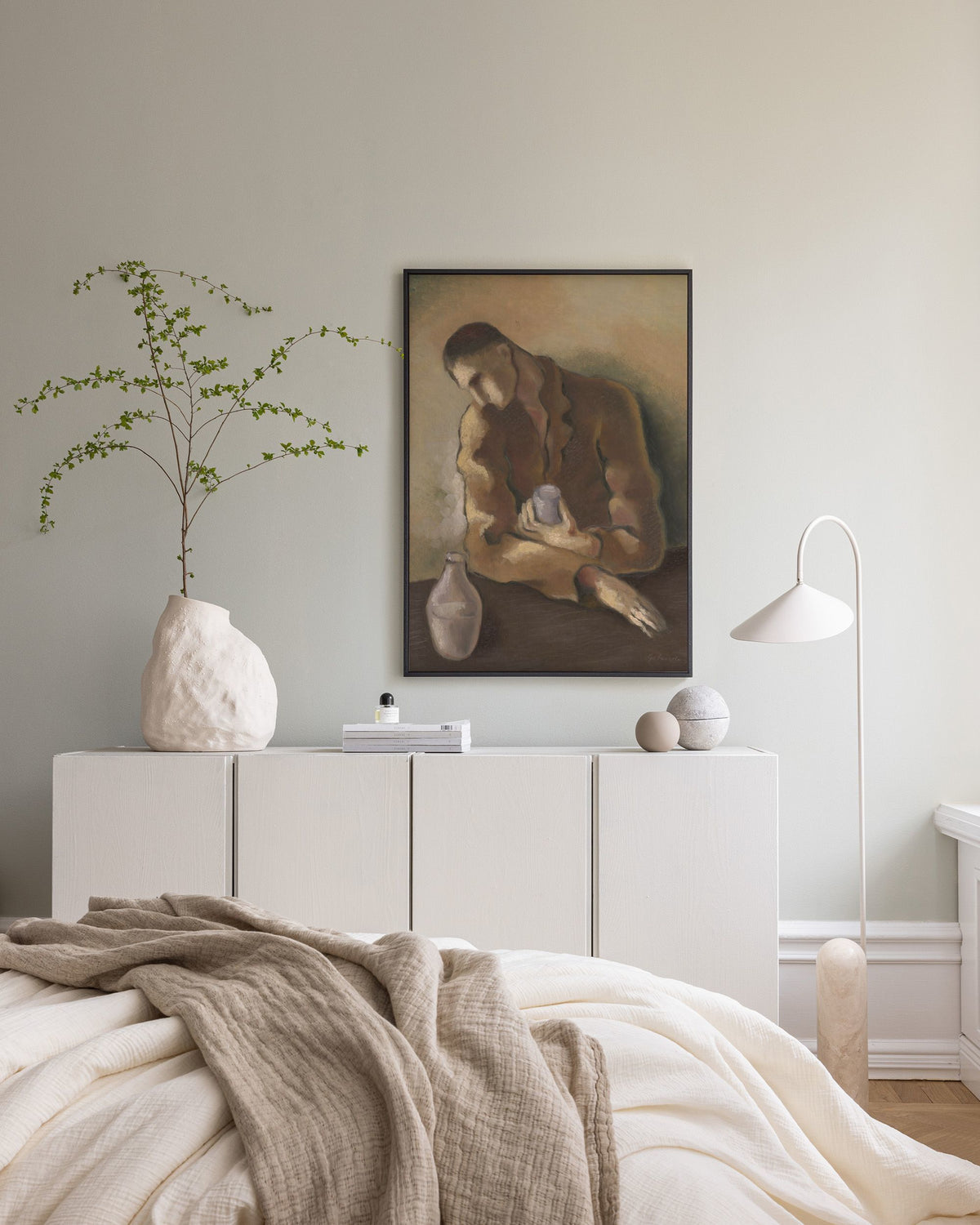 Mikuláš Galanda - Drunkard Canvas print