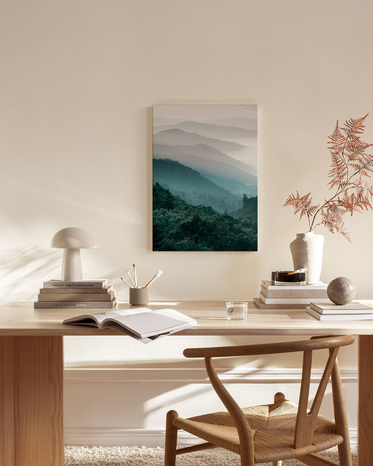Forest Mountain Canvas print
