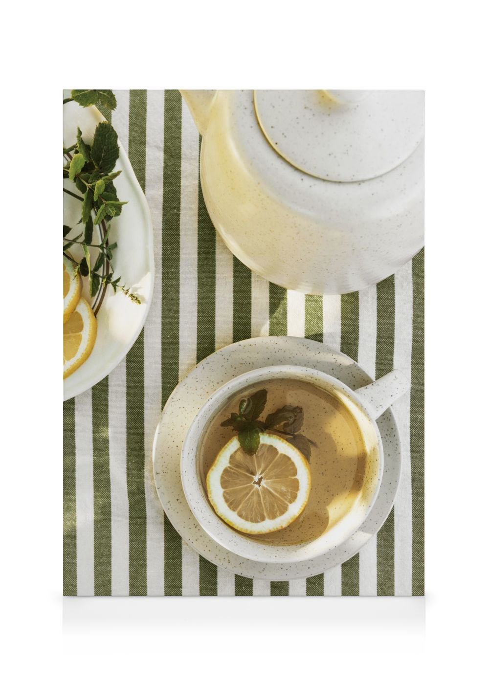 Set for Tea Canvas print