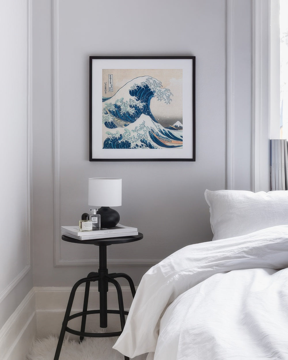Hokusai - The Great Wave Square Print