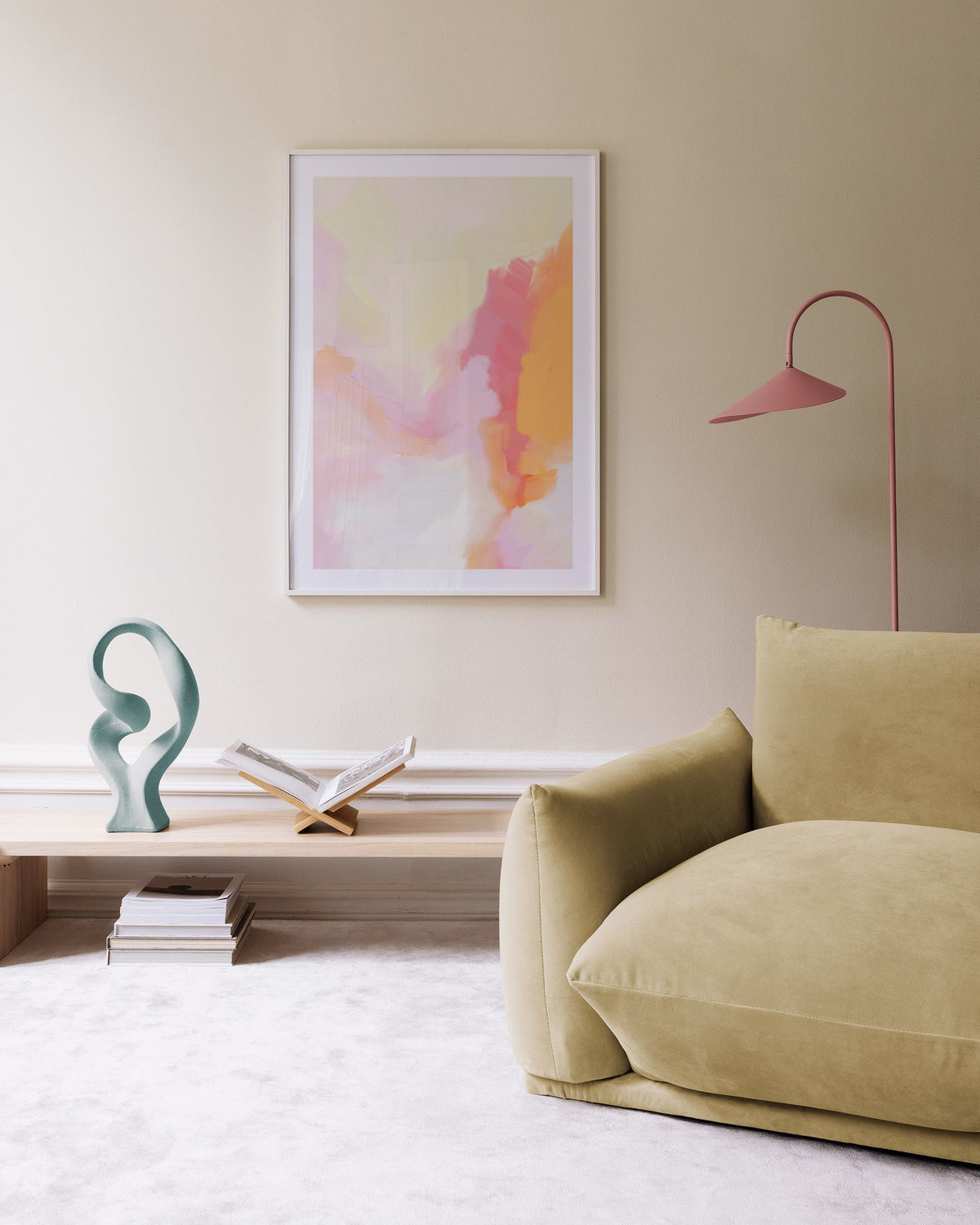 Painterly Expression No1 Print