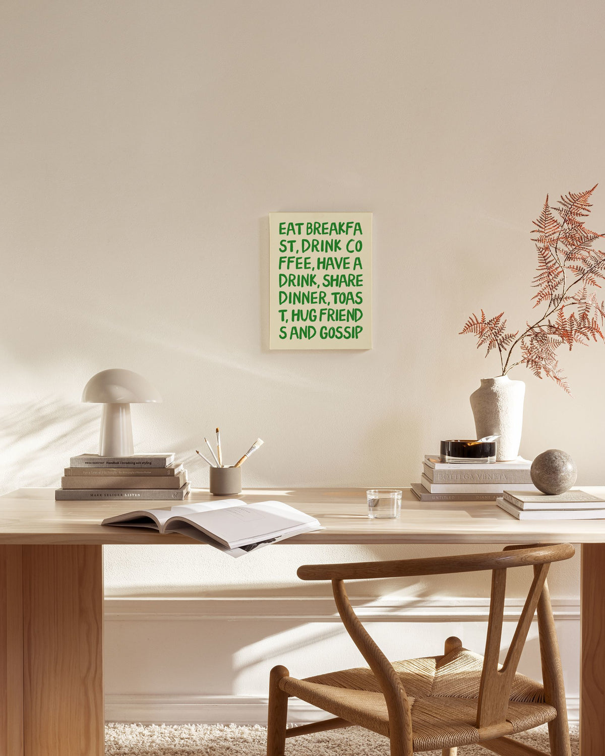 Kitchen Habits Canvas print