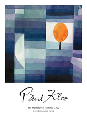 Paul Klee - The Harbinger of Autumn Print