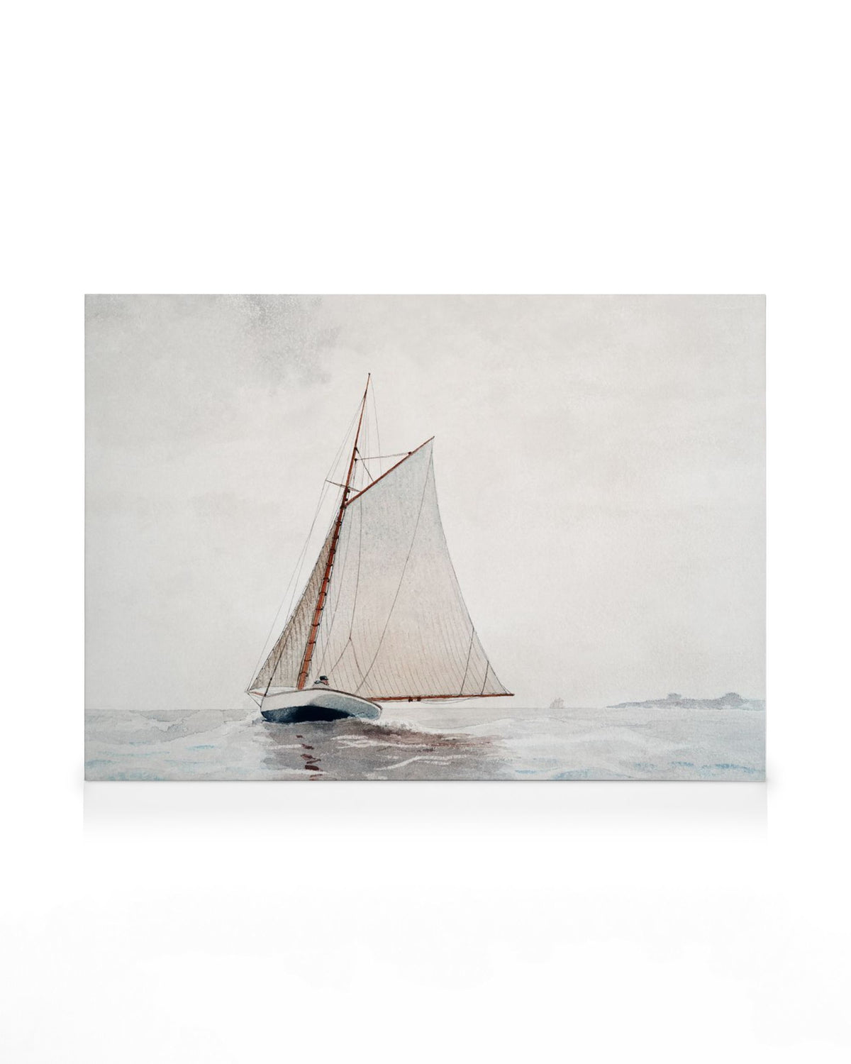 Winslow Homer - Sailing off Gloucester Canvas